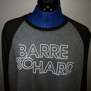 Soffe Tops - NWT - Barre So Hard Jersey T-Shirt Soffe Tops - NWT - Barre So Hard Jersey T-Shirt